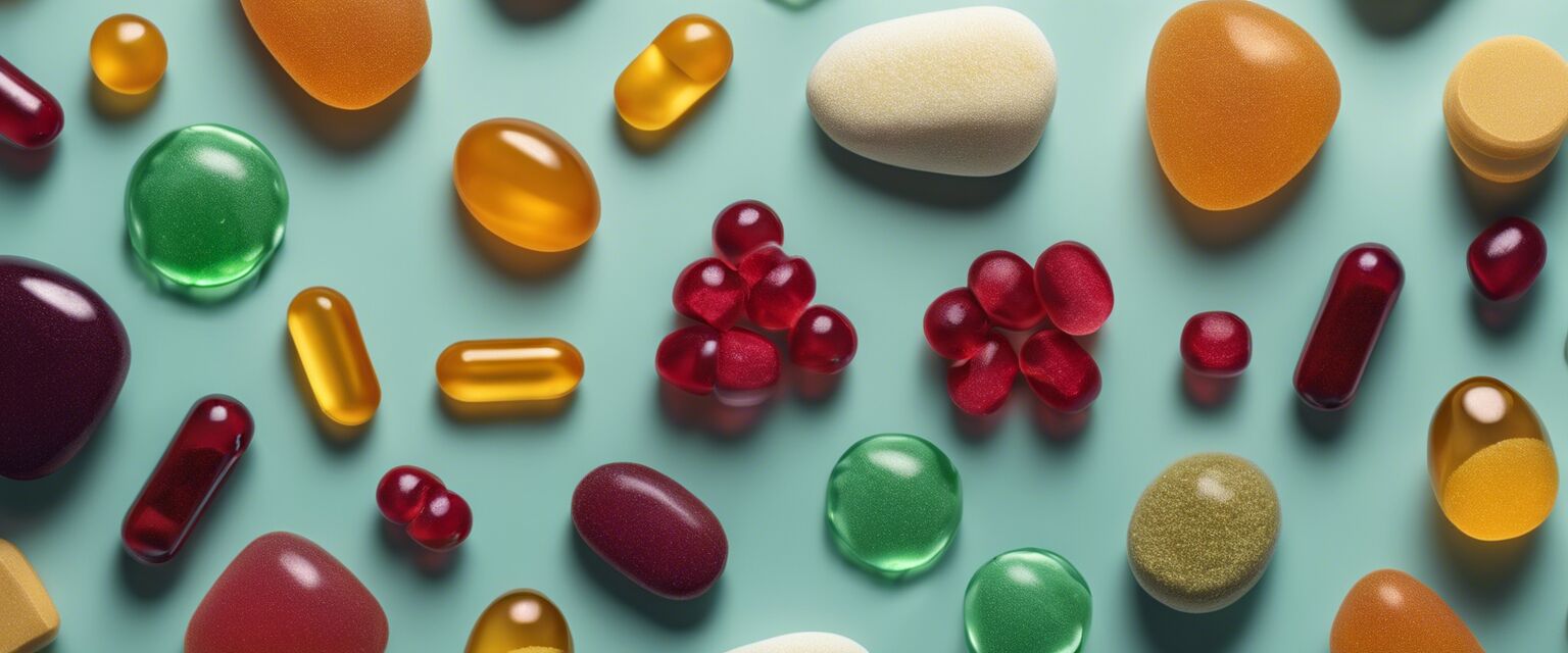 An assortment of different prenatal vitamins